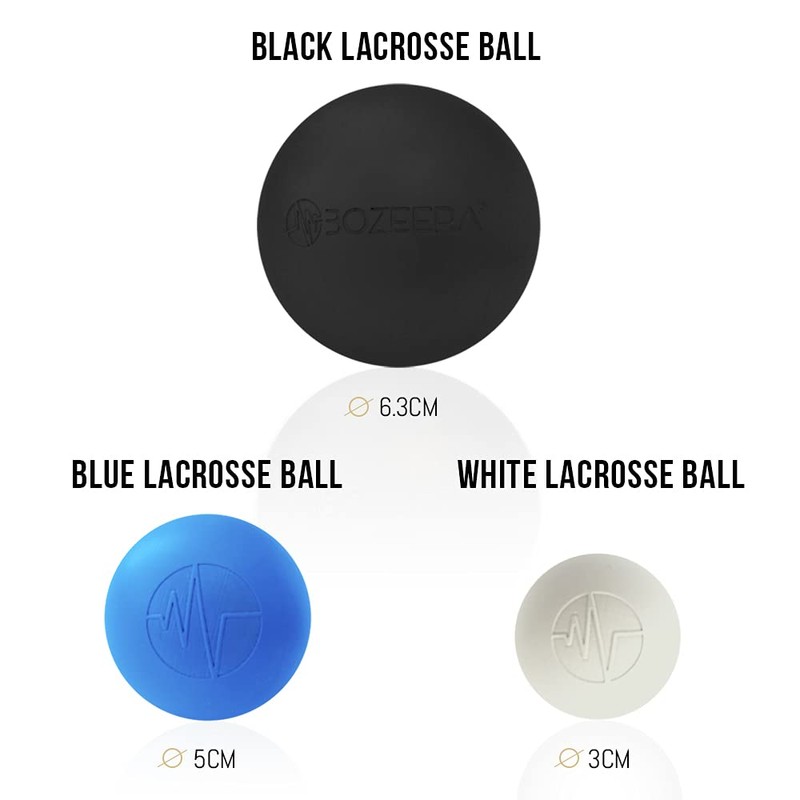 [Lacrosse Ball Set of 3] Lacrosse Massage Ball Set -