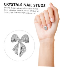 BIUDECO Elegant Manicure Rhinestones 5pcs Nail Art Decals Easy to Use Present for Women Random Style
