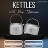 Keith Titanium Kettle - Premium Lightweight Camping Kettle for Boiling
