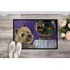 Caroline's Treasures PPP3252JMAT Cairn Terrier Gone Fishing Doormat 24x36 Front