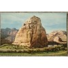 Steamboat Rock Dinosaur National Monument CO UT Chrome Postcard