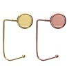 kwmobile Purse Hooks for Table - Set of 2 Metal