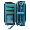 VISCONTI Bora Bora BR76 Leather Wallet with Zip and RFID