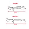Lorababer CNC Aluminum Adjustable Length Leg Prop Kickstand Foot Side