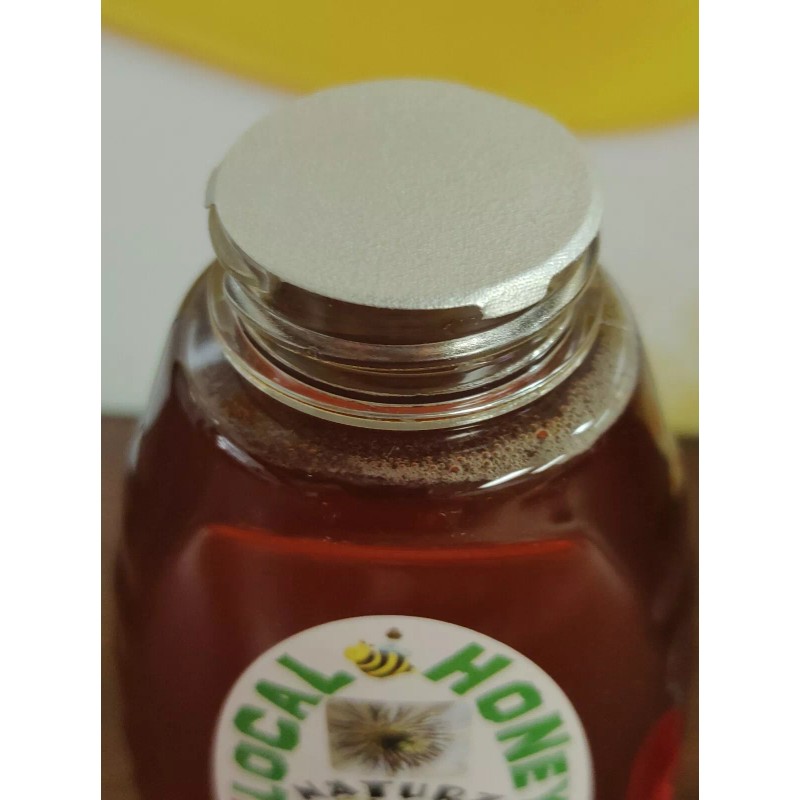 Naturz Beez RAW HONEY CLOVER 1LB 454g Squeeze Bottle 100%