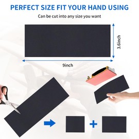 SenmaiTools 320 grit Sandpaper, Wet Dry Sand Paper 9 x 3.6 Inch for Wood Furniture Finishing, Metal Sanding and Automotive Polishing, 25 Sheets