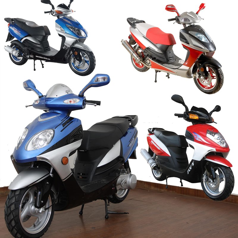 Minho Scooter Motorcycle Floor Mat in Rubber Material Compatible with