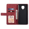 Grand Eletronics Leather Wallet Case for Xiaomi Redmi Note 9