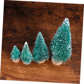 MERRYHAPY Mini Christmas Tree Decorations 34pcs Lifelike Ornaments Neutral Home Decor for Christmas Xmas Tree Model Accessory