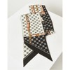 Daks (신세계강남점)DCSC3F025BK SILK100%블랙 롱 스키니 실크스카프 (Daegu Shinsegae) DCSC3F025BK 100%