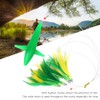 Vbest life Cebo de señuelo de Pesca de Plumas Artificiales,