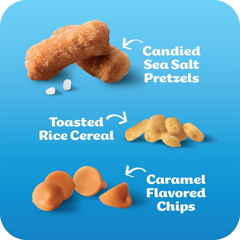 Rice Krispies Treats Bliss Crispy Marshmallow Squares, Snack Bars, Caramel