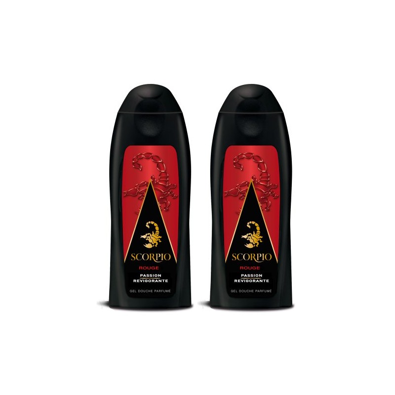 Scorpio - Men's Shower Gel - Red - Bottle 250ml