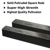 KARBXON – Square Carbon Fiber Rod - 10mm x 1000mm