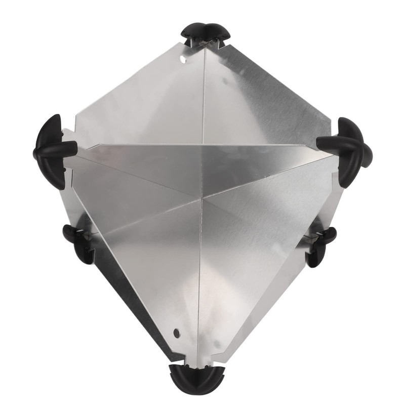 10pcs Octahedral Aluminium Reflectors 12x12 Inches for Sailboats Motorboat, High
