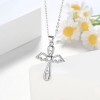 Angel Collar Colgante Plata De Ley 925 Mujer Mamá