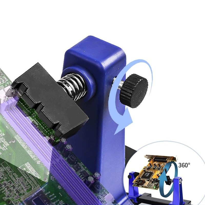 DEVMO Circuit Board Holder,Adjustable Printed Circuit Board Holder Frame PCB