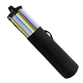 LPAYOK Wrapping Paper Storage Containers with Clear Window, Christmas Gift Wrap Organizer Bag - Fits Rolls Upto 40", Underbed Wrapping Paper Rolls Storage Bag, Tear Proof 600D