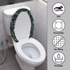 Txsniver Toilet Lid Cover Decorative Toilet Lid Dust Cover Elastic