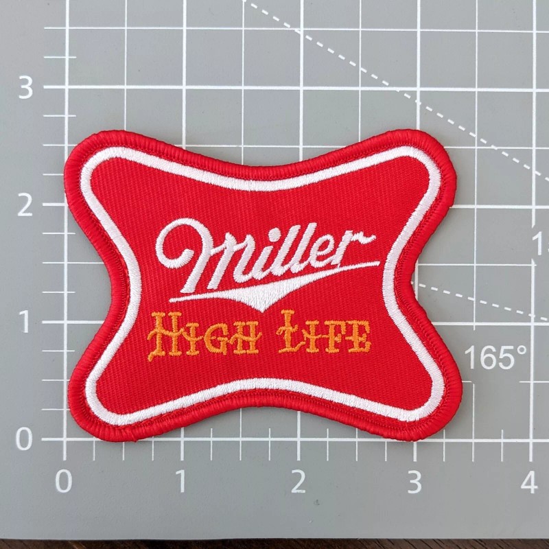 Unbranded Miller High Life Patch American Beer Brewery Embroidered Iron