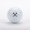 CaddyGolfStamps Hammers West Ham United Irons Football Design Golf Ball