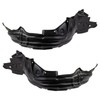 TRQ Inner Fender Liner Set Compatible with 2010-2012 Lexus HS250h