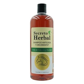 Secreto Herbal Shampoo Anticaída y Crecimiento con Cola de Caballo y Romero 1 Litro