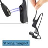 2PCS Bluetooth Headset Charging Cable for AfterShokz Aeropex AS800, for