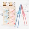 3 Pieces Cute Chopsticks Helper, Kids Training Chopsticks Set (Pink)
