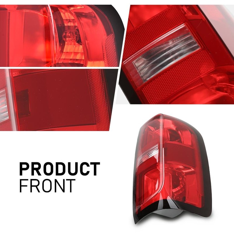 G-PLUS Tail Light w/Bulb Right Passenger Side Compatible with Chevy