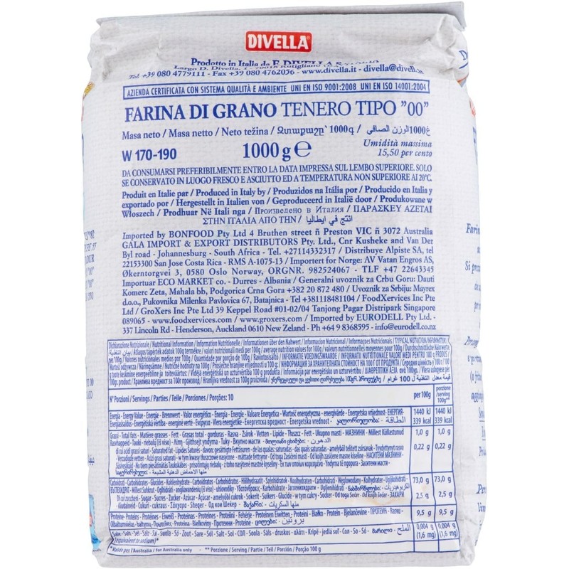 Pastificio Divella Farina Flour Type 00 (1 x 1000g)