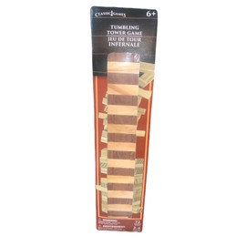 Tumbling Tower Game, 72pcs Game Set, Travel Set, DIY Carving, Night Time Games, Travel Size, Tower Game Challenging, Building Blocks Wood Stacking Balancing Night Game, House Parties Holiday