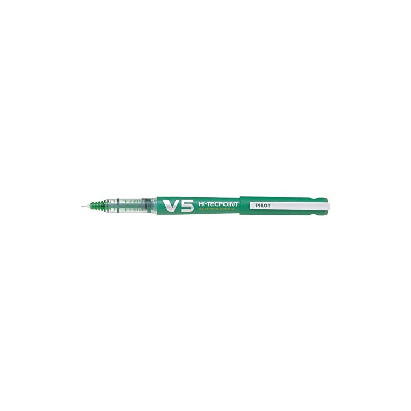 Pilot V5 Refillable Liquid Ink (Pack of 3 – BeGreen