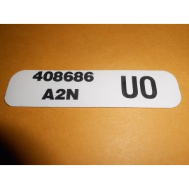 Oldsmobile 1972 Reproduction Oldsmobile W-30 A/T Engine Code Decal