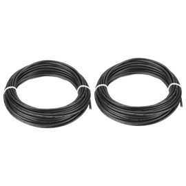sourcing map 16AWG Wire 16 Gauge Stranded Wire PVC Hookup Wire, UL1007 Tinned Copper Wire 7.5m/25ft Black for Internal Connecting Wire