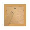 9x9 Champagne Silver Ornate Photo Frame With White Mat For