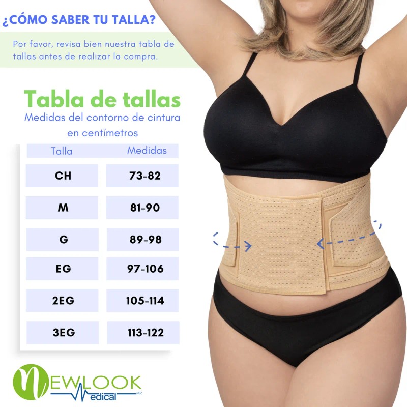 Faja Soporte Sacro Lumbar-alta Compresión Ajustable Newlook