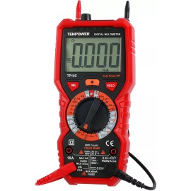 DC Tekpower TP19C True RMS AC/DC 10A Digital Multimeter with NCV and Flashlight
