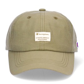 Champion Nylon Box Logo Cap Low Cap NYLON Box Logo Cap, Khaki