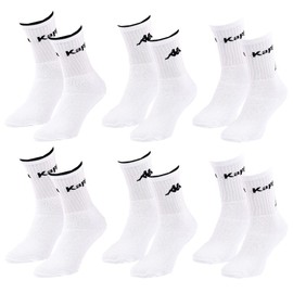 Ozabi Men's KAPPA TENNIS Socks Set of 6 (as8, numeric, numeric_5_point_5, numeric_8, regular, regular, Pack of 6 Pairs 0645)