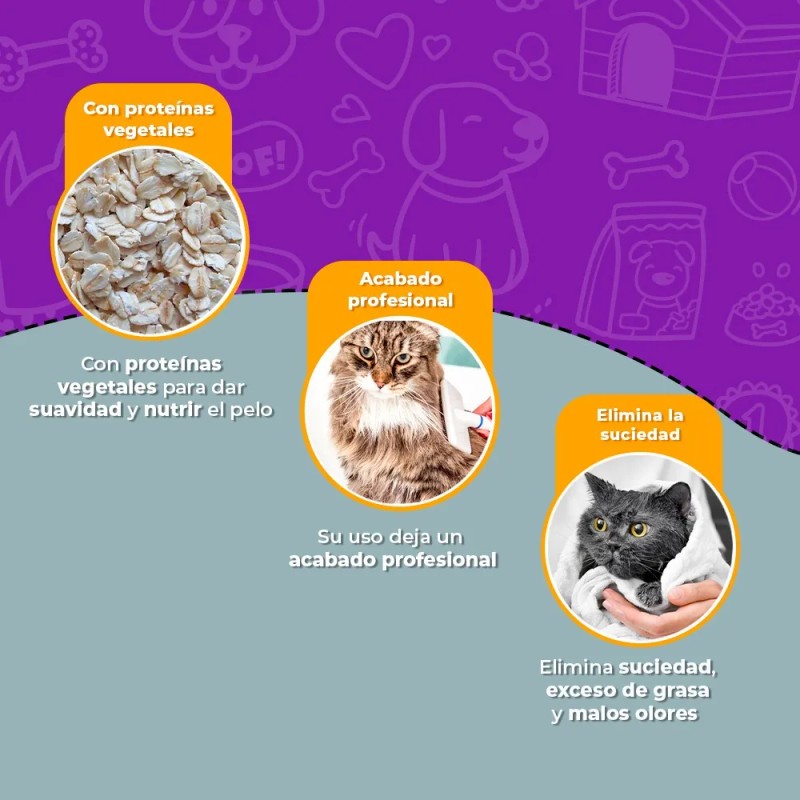 Espuma Baño En Seco Para Gato 300 Grs Fancy Pets