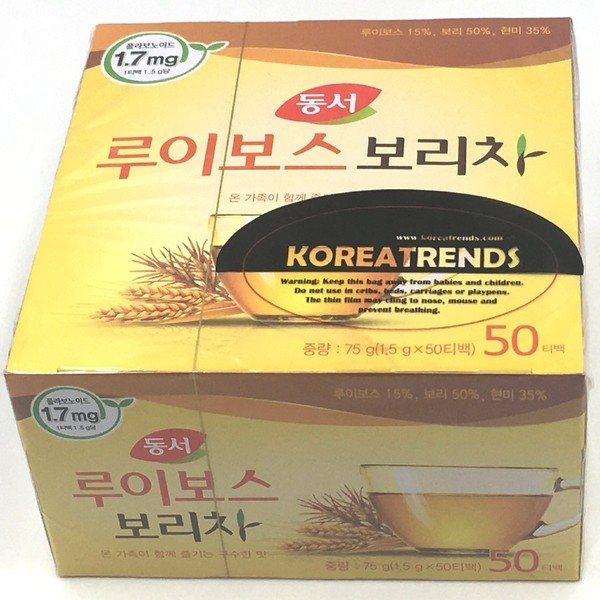 Dongsuh Food Rooibos Roasted Barley Tea 75g (1.5 g x 50 Bags)