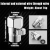 Brass Shower Head Water Flow Control Valve Shower Head for