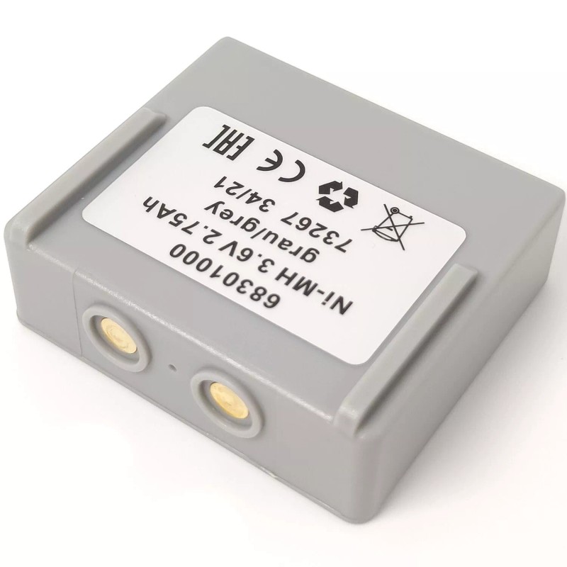 Unbranded 68301000 3.6V 2750mAh Battery 68301000 68300900 for HETRONIC Remote