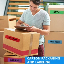 COSIMIXO COSIMIXO 6-Pack Rainbow Colored Duct Tape 15 Yards x 2 Inch Heavy Duty, No Residue, Tear by Hand & Waterproof,Great for Packaging, Arts & Crafts, Color-Coding, and DIY Projects