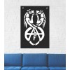 Animal Liberation Front Wall Tapestry - Rights Vegan Vegetarian flag
