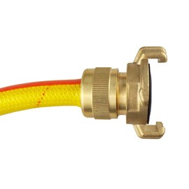 E-Best-Offer Heavy Duty Brass Claw Type Fitting to 3/4" Garden Hose,Used by Landscapers,Nursery Workers and Professional Gardeners Twist and Lock on System