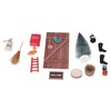 1/12 1/6 Christmas Fairy Door Kit Crafted Exquisite Cute Colourful