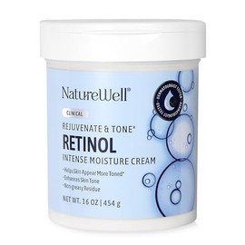 NATURE WELL (Single, Retinol - Clinical) - NatureWell Retinol Advanced Moisture Cream, 470ml Clinical Improves Firmness, Tone  Texture                