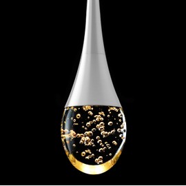 ykolupty Single Head Silver Bubble Crystal Chandelier Beside Pendant Light Kitchen Island Dining Foyer Entrance Chandeliers Modern LED Dimmable 3000-6000k…